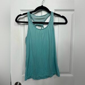 Women’s Aqua Racerback Tank Top